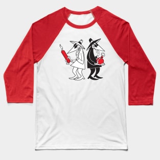 Spy vs. Spy Baseball T-Shirt